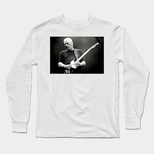 David Art Print Guitarist Progressive Rock Psychedelic Rock Classic Rock Long Sleeve T-Shirt